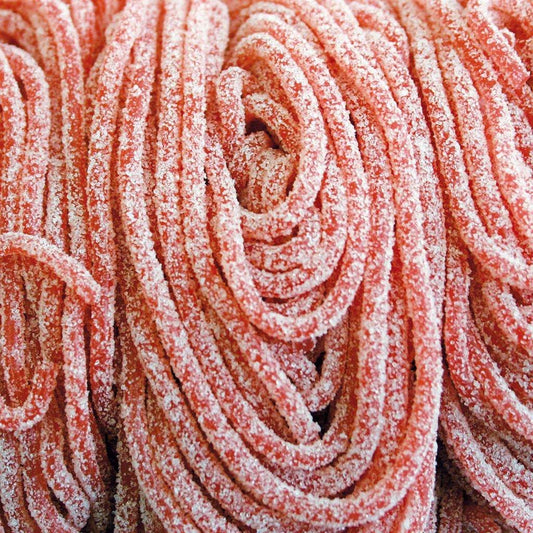Lacets fraises citrique 15 pieces