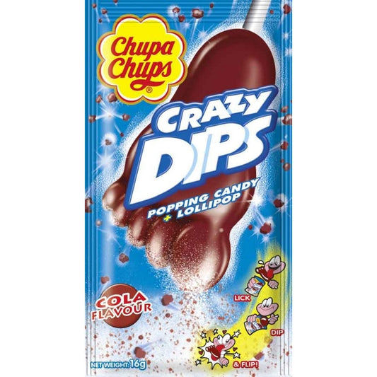 Crazy dips sucette cola 💙 a la pièce