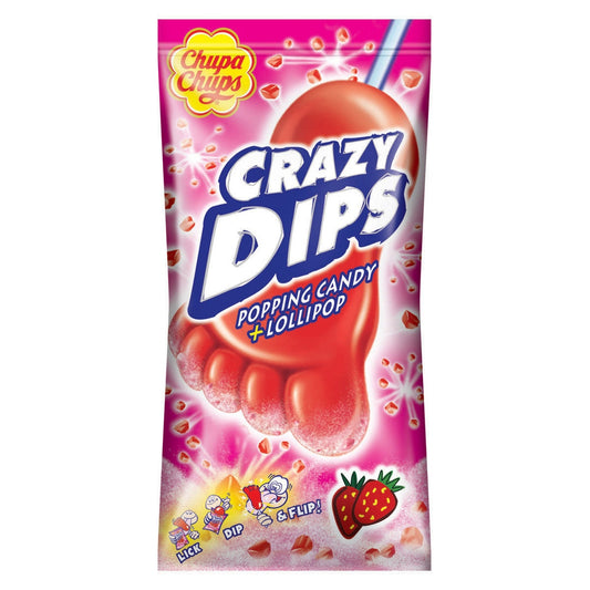 Crazy dips sucette fraise 🌸 à la pièce