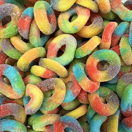 Anneau multicolore acidulé 100g🌈