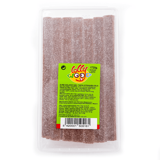 Lollywood tapis cola citrique 10 pièce